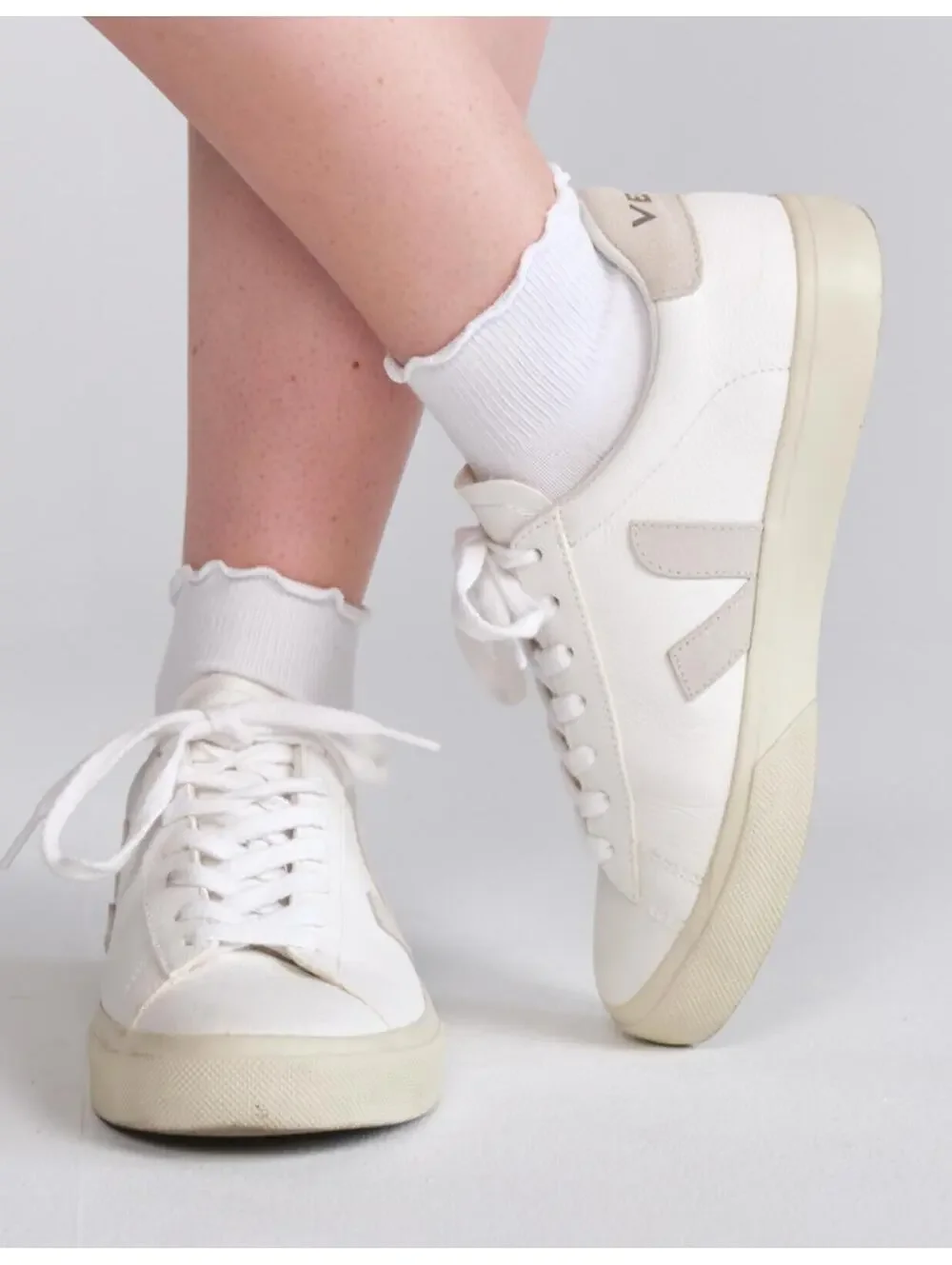 🆕 lucky honey Everyday Ruffle Cropped Crew Sock